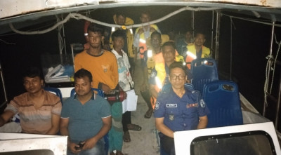 চাঁদপুরে মা ইলিশ রক্ষা অভিযানে ১১ জেলে আটক